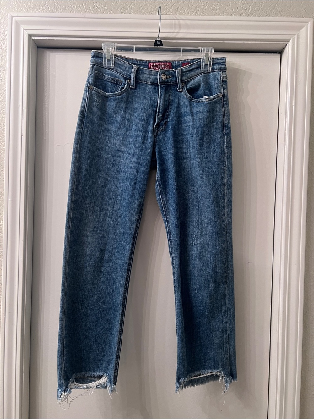 Lucky Brand “Girl Next Door” Cropped Jeans Size 0/25